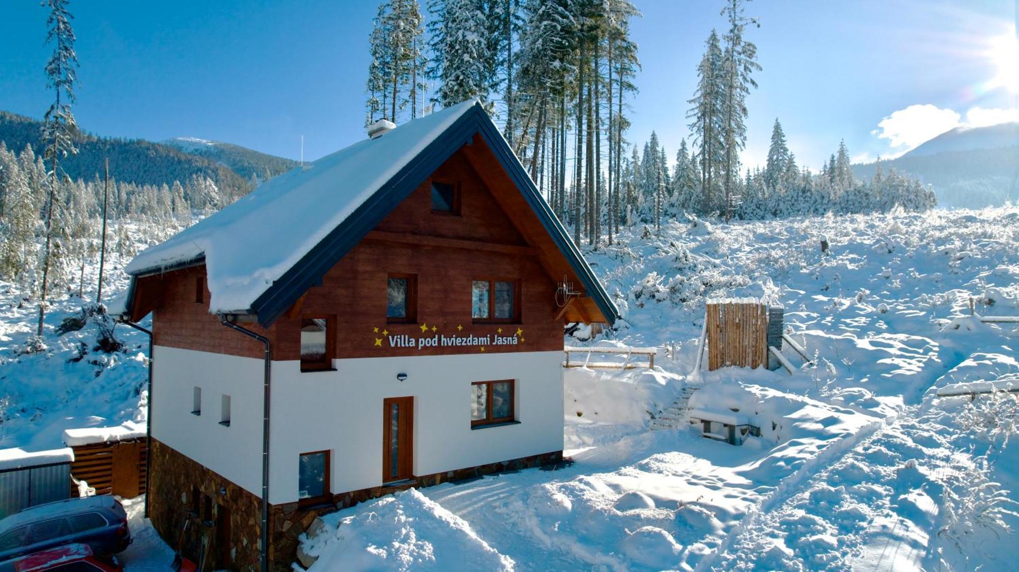 Villa Pod Hviezdami Jasna Деменівська Долина Екстер'єр фото