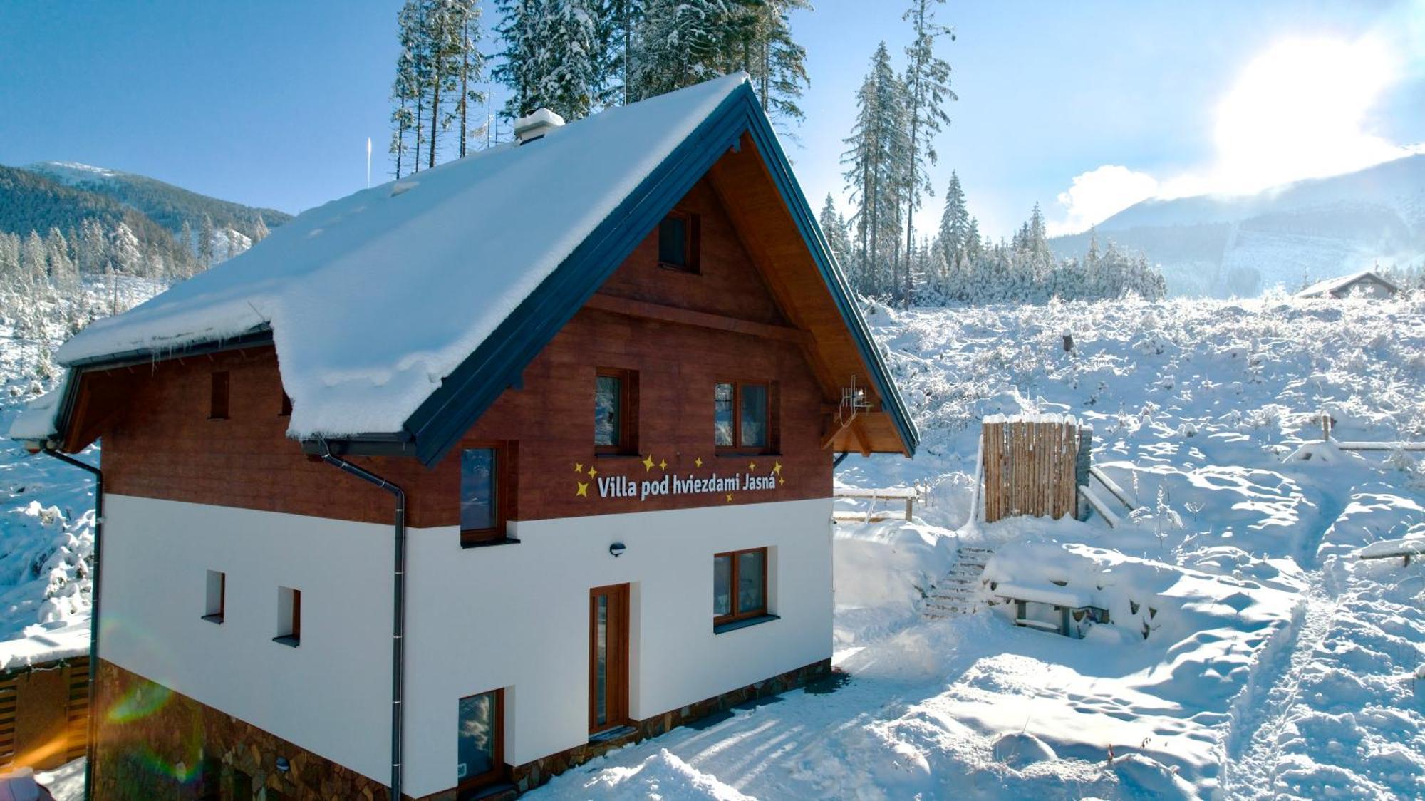 Villa Pod Hviezdami Jasna Деменівська Долина Екстер'єр фото